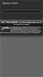 Mobile Screenshot of dyou.com